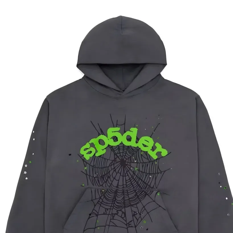 Spider Hoodie  Green
