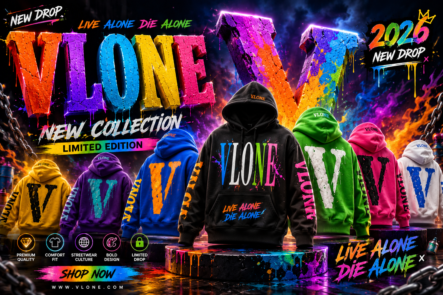 Vlone Hoodie
