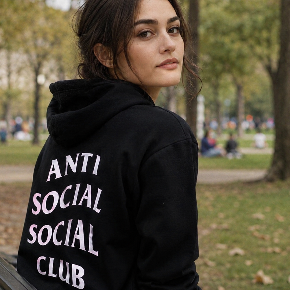 Playera Anti Social Social  Club