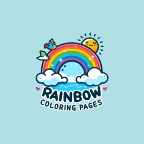 Rainbow Coloring Pages