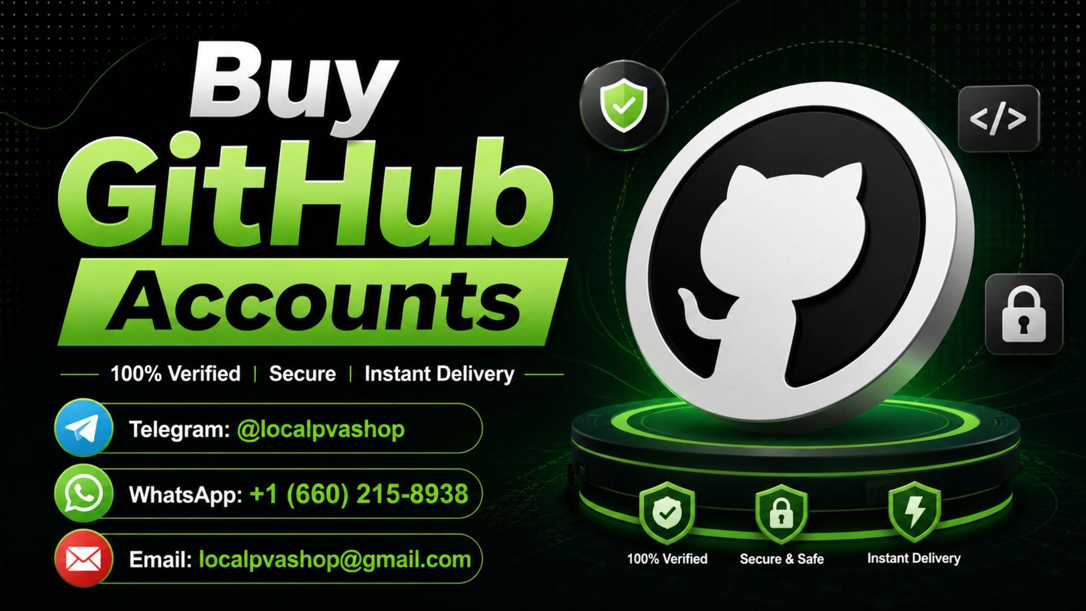 Buy GitHub Accounts
